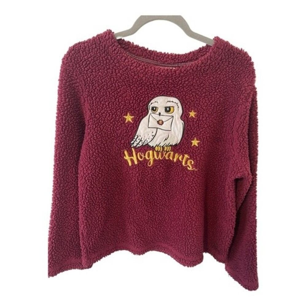Harry Potter Wizarding World Hedwig Owl Hogwarts Comfy Sleepshirt - Size Small